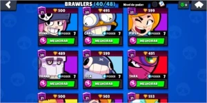 Conta 20k de trofeus Brawl stars barato