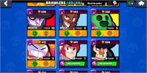 Conta 20k de trofeus Brawl stars barato