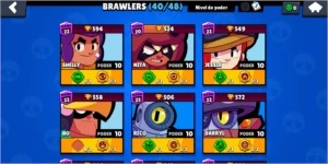 Conta 20k de trofeus Brawl stars barato