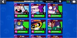 Conta 20k de trofeus Brawl stars barato