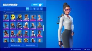 Conta Fortnite + 2.470 Vbucks + Salve o Mundo