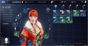 Conta Mir4 NA23 Feiticeira 57 60K + SA14 Taoista 47 46K