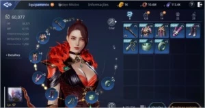 Conta Mir4 NA23 Feiticeira 57 60K + SA14 Taoista 47 46K