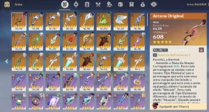 Conta Endgame Ar60 Com Diversos Personagens C2 - Genshin Impact