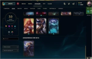 Conta League of Legends LOL