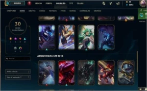 Conta League of Legends LOL