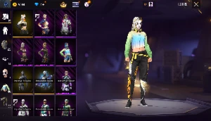 Conta de FF com Angel 🟡, peita do nobru, calça down e etc.. - Free Fire
