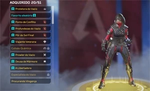 Conta apex legends mestre