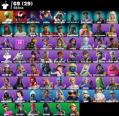 >>Conta Fortinite | 69 skins | Snoop Dogg  - Fortnite