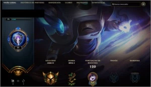 Conta Gold IV Nível 71 - 12 Skins sendo 7 raras. - League of Legends LOL