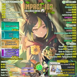 Impact job - Assinatura personalizada - Genshin Impact
