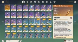 Hu tao+Nilou+bis+tighnari AR 32 sem vinculos - Genshin Impact