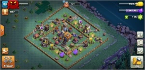 CONTA DE CLASH OF CLANS CV11 TOP WAR E FARM