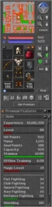 SELL ACC COM ED 218 + EK 241 MUNDO PVP - Tibia