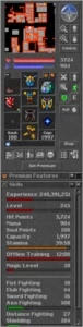 SELL ACC COM ED 218 + EK 241 MUNDO PVP - Tibia