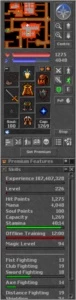 SELL ACC COM ED 218 + EK 241 MUNDO PVP - Tibia