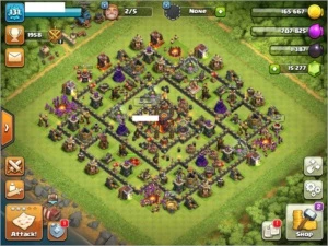 Clash of Clans cv11 e cv10 barato