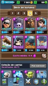 Conta Clash Royale TOP 5 Lendarias