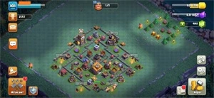 Clash of clans, CV-11, para ir upando aos poucos