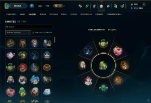 Mestre com 120 Champs e 41 Skins ( 591 PDL ) - League of Legends LOL