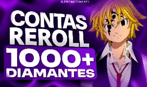 1000+ Diamantes - Contas The Seven Deadly Sins