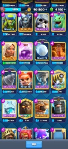 Conta Clash Royale