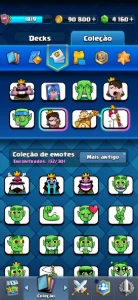 Conta Clash Royale