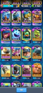 Conta Clash Royale