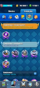 Conta Clash Royale
