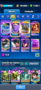 Conta Clash Royale