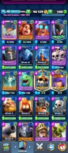 Conta Clash Royale lvl 40