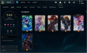 Conta de lol e valorant vinculadas + de 500 skins - League of Legends