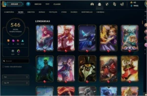 Conta de lol e valorant vinculadas + de 500 skins - League of Legends