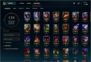 Conta league of legends LOL