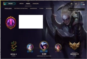 Conta league of legends LOL