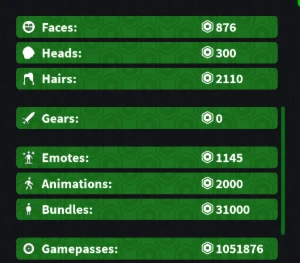 Conta Roblox Com Headless E Platinum Domino Crown
