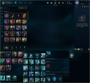 CONTA LOL - D3 ( 54 SKINS / CRIADA 2013 / LVL 194) - League of Legends