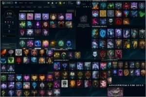 CONTA LOL - D3 ( 54 SKINS / CRIADA 2013 / LVL 194) - League of Legends