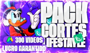 Pack +300 Vídeos Virias Lifestyler Para Tiktok Com Lucro - Outros