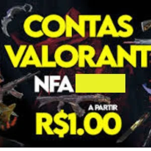 Contas Nfa Valorant R$1.00 ✨>>