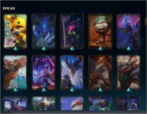 Conta Platina 155 kins e 9k de rp inclusos 300 reais - League of Legends LOL