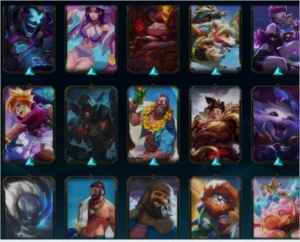 Conta Platina 155 kins e 9k de rp inclusos 300 reais - League of Legends LOL