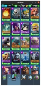 Clash Royale 100% Customizável (Muito ouro e gemas)