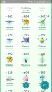 Conta Pokemon Go Level 20 Team Valor - Pokémon