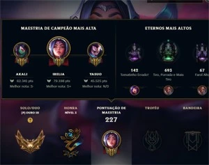 LOL - ACC - com 2372 RP - League of Legends