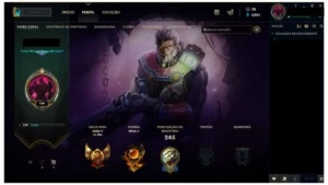Conta Level 124, Gold 5 51 pdl, honra 5 - League of Legends LOL