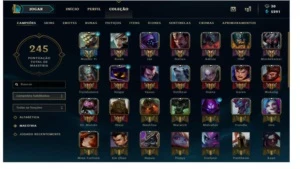 Conta Level 124, Gold 5 51 pdl, honra 5 - League of Legends LOL