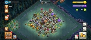 Conta Clash of clans cv14 semi full
