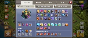 Conta Clash of clans cv14 semi full