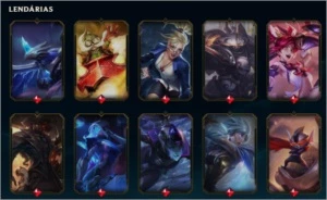 Conta League of Legends 2019 Mestre MMR ALTO LOL
